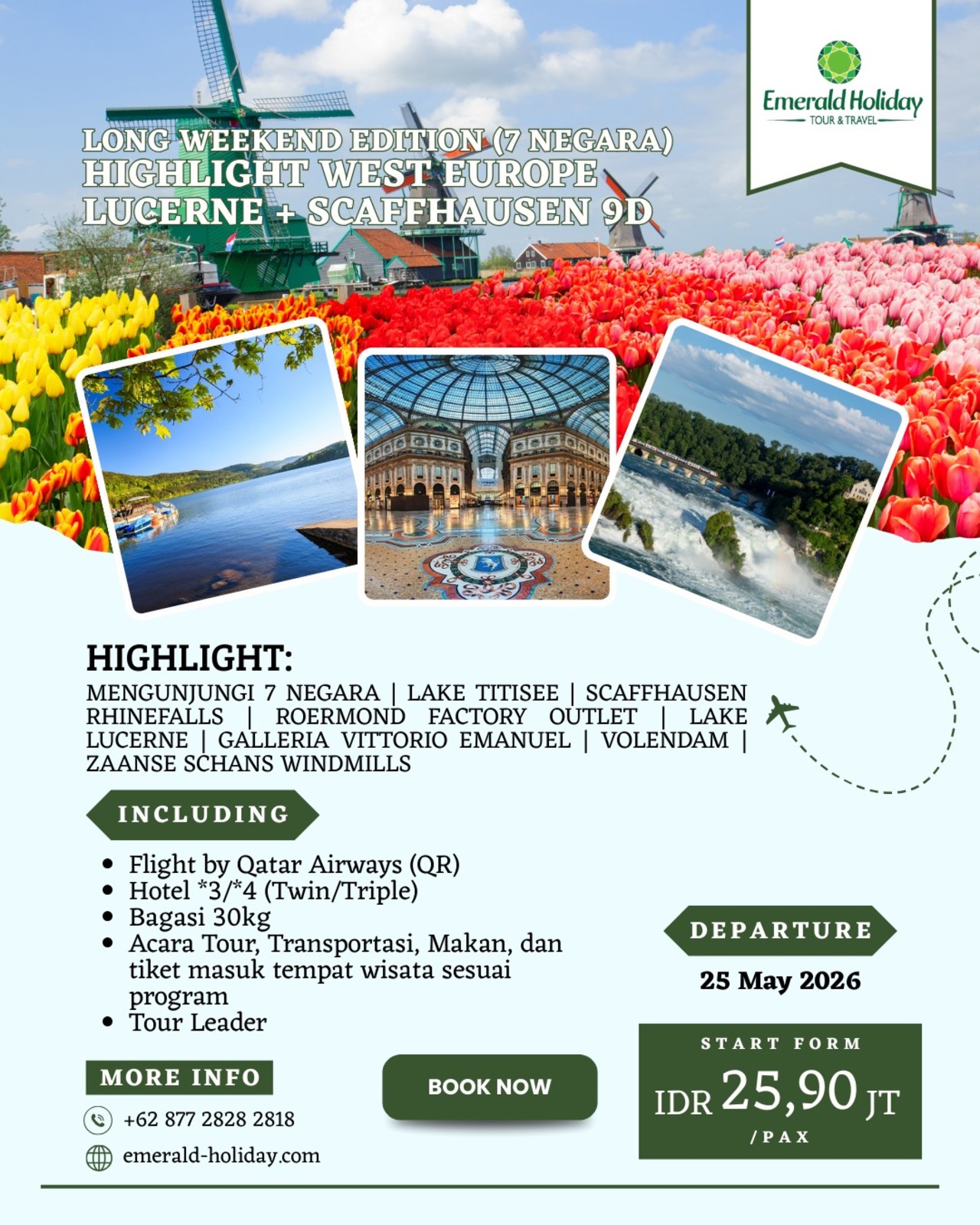 LUCERNE + SCAFFHAUSEN 9D